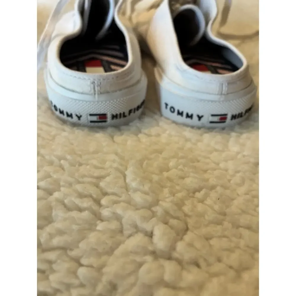 Tommy Hilfiger Women’s Size 10 Slide Sneakers White
